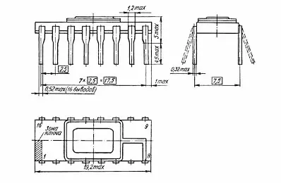 КМ1144АП1 микросхема фото 2