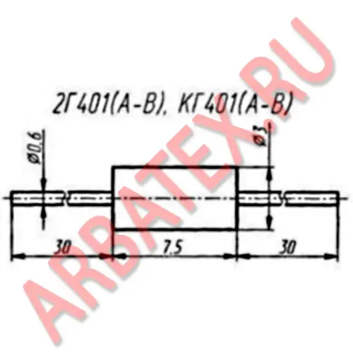 КГ401Б диод фото 3