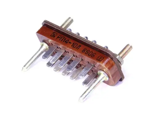 РП14-10Л вилка фото РП14-10Л вилка Разъемы разное фото