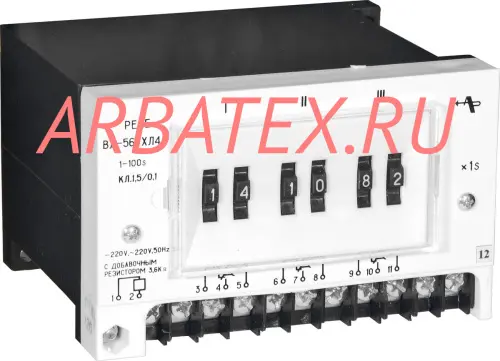 ВЛ 56 1-10 сек 110В реле времени