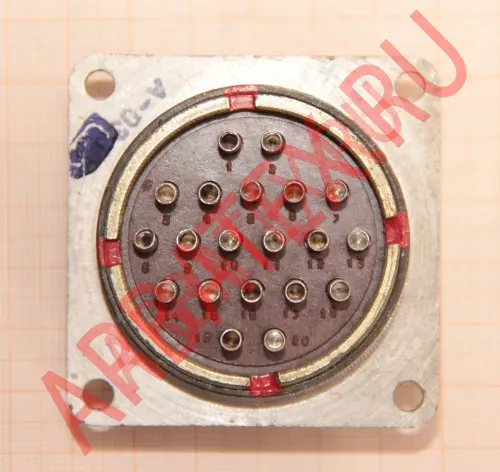 СШР48П20ЭШ2 вилка Разъемы ШР, СШР фото фото 2