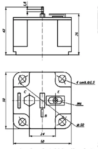 ТКД265-125-8 транзистор силовой фото 3