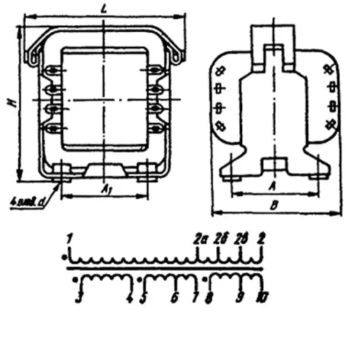 ТН29-115-400В трансформатор фото 3