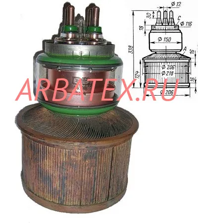 ГК-9Б генераторный триод ГК-9Б генераторный триод
