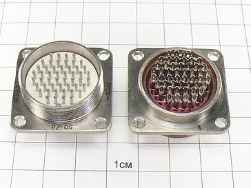 РРС5-50-1-7-В вилка фото фото 2 РРС5-50-1-7-В вилка Разъемы разное фото фото 2