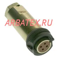 РС4БТВ розетка с кожухом фото РС4БТВ розетка с кожухом Разъемы разное фото