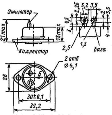 ТК235-63-2.5 транзистор силовой фото 3 ТК235-63-2.5 транзистор силовой фото 3