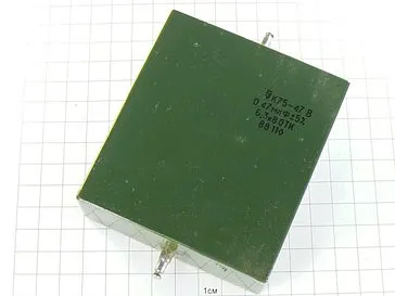 К75-47В 6.3кВ 0.47 мкф фото 2 К75-47В 6.3кВ 0.47 мкф фото 2