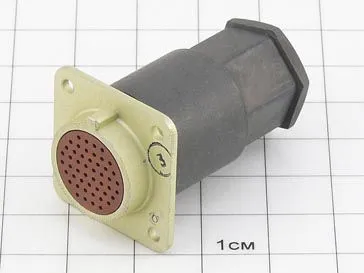 МР1-50-7В розетка с кожухом фото фото 2 МР1-50-7В розетка с кожухом Разъемы разное фото фото 2