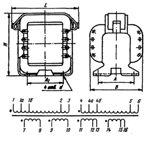 ТН61-127/220-50 трансформатор фото 6 ТН61-127/220-50 трансформатор фото 6