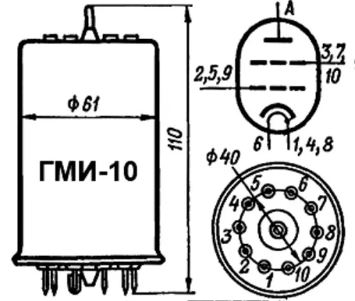 ГМИ-10 импульсный триод фото 7 ГМИ-10 импульсный триод фото 7