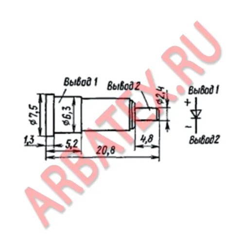 ДК-И1М диод фото 3 ДК-И1М диод фото 3