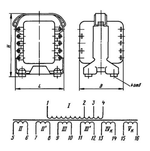 ТПП357-220-400 трансформатор фото 3