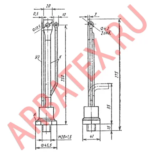 ТС80-4 тиристор фото 2