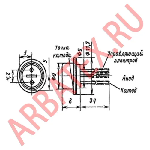 КУ103А тиристор фото 3 КУ103А тиристор фото 3